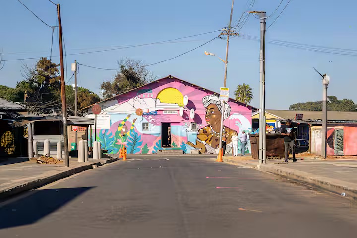Langa Township street view